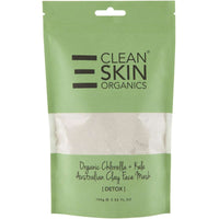 Clean Skin Organics Detox Organic Chlorella and Kale Australian Clay Mask