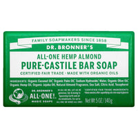 Dr Bronner's Hemp Almond Soap Bar