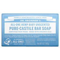 Dr Bronner's Baby Unscented Soap Bar