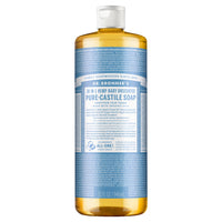 Dr Bronner's Pure-Castile Liquid Soap Baby Unscented