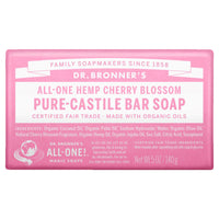 Dr Bronner's Cherry Blossom Soap Bar