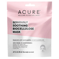 Acure Seriously Soothing Biocellulose Mask