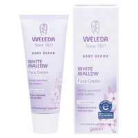 Weleda White Mallow Face Cream Baby Derma Fragrance Free