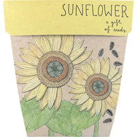 Sow 'N Sow Gift Of Seeds Sunflower