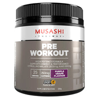 Musashi Pre Workout Purple Grape