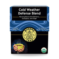 Buddha Teas Organic Herbal Tea Bags Cold Weather Defense Blend