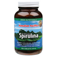 Green Nutritionals Hawaiian Pacifica Spirulina Tablets