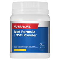 Nutralife Joint Formula + Msm Lemon Powder