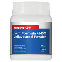 Nutralife Joint Formula + Msm Unflavoured Powder 1Kg