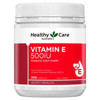 Healthy Care Vitamin E 500Iu