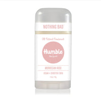 Humble Brands Moroccan Rose Vegan/Sensitive Skin Formula Deodorant