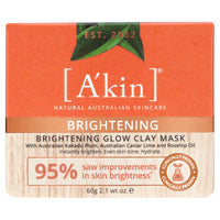 Akin Brightening Glow Clay Mask