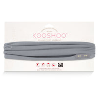Kooshoo Twist Headband Grounding Grey