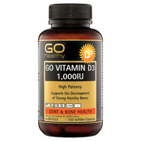 Go Healthy Vitamin D3 1000Iu