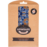 Apiwraps Reusable Beeswax Wraps Sandwich