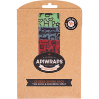 Apiwraps Reusable Beeswax Wraps Cheese