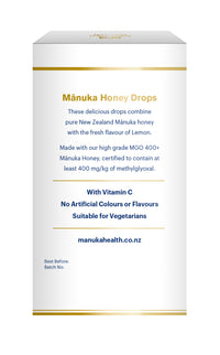 Manuka Health Mgo 400+ Manuka Honey Drops Lemon
