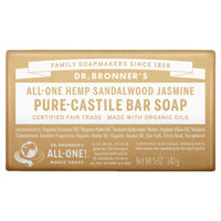 Dr Bronner's Sandalwood Jasmine Soap Bar