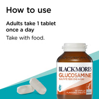 Blackmores Glucosamine Sulfate 1500mg Joint Health Vitamin