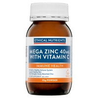 Ethical Nutrients Mega Zinc Powder 40Mg Orange