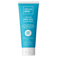 Ethical Zinc Natural Clear Zinc Sunscreen Spf 50+