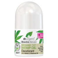 Dr Organic Roll-On Deodorant Organic Hemp Oil