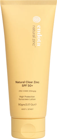 Endota Natural Clear Zinc Sunscreen Lotion SPF 50+