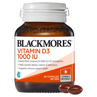 Blackmores Vitamin D3 1000IU Bone Health Immunity