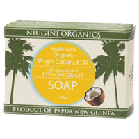 Niugini Organics Virgin Coconut Oil Soap Lemongrass