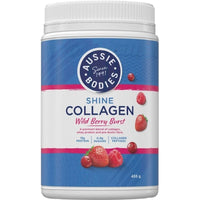 Aussie Bodies Shine Collagen Protein Powder Berry