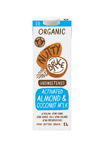Nutty Bruce Ambient Organic Milk Activated Unsweetened Almond & Coconut