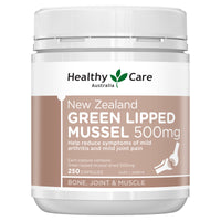 Healthy Care New Zealand Green Lipped Mussel