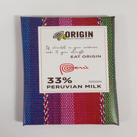 Origin Milk Chocolate Bar