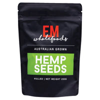 EM Wholefoods Hemp Seeds Hulled Australian Grown