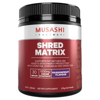 Musashi Shred Matrix Passionfruit