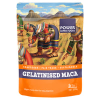 Power Super Foods Gelatinsed Maca Powder - Origin Cert Organic