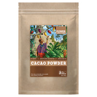 Power Super Foods Cacao Powder - Kraft Cert Organic