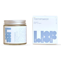 Love Beauty Foods Toothpowder - Organic Mint & Neem