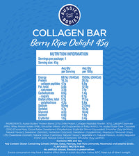 Aussie Bodies Collagen Berry Ripe Delight Bar