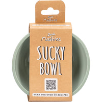 Little Mashies Silicone Sucky Bowl Olive