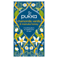 Pukka Herbs Chamomile Vanilla Manuka Honey Tea Bags
