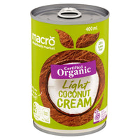 Macro Organic Light Coconut Cream