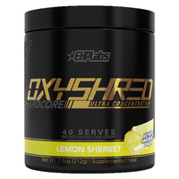 EHPlabs Oxyshred Hardcore Lemon Sherbet Drop