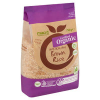 Macro Organic Medium Grain Brown Rice