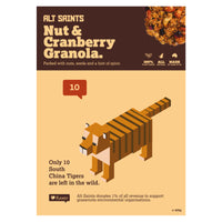 Alt Saints Nut And Cranberry Granola