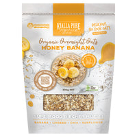 Kialla Organic Overnight Oats Honey Banana