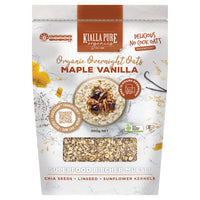 Kialla Organic Overnight Oats Maple Vanilla