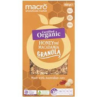 Macro Organicanic Honey Macadamia Granola