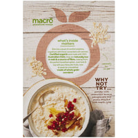 Macro Organic Australian Quick Oat Sachets Original Porridge