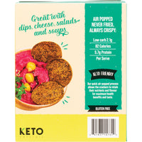 Keto Naturals Cracker Thins Sour Cream & Spring Onion